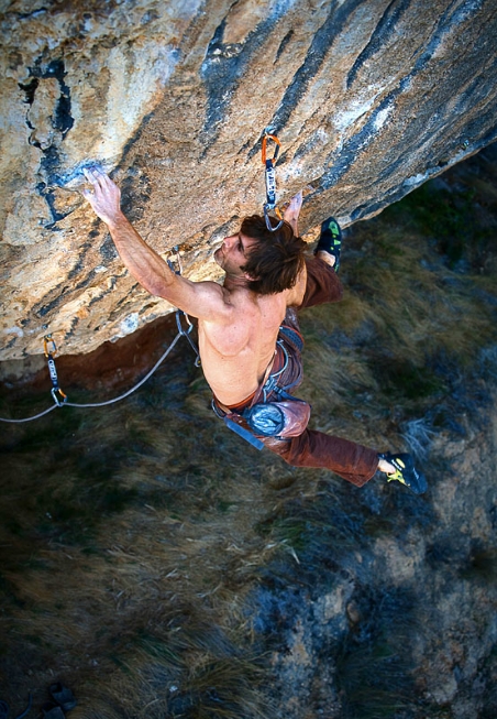 Chris Sharma, First round, First minute, Margalef, Испания