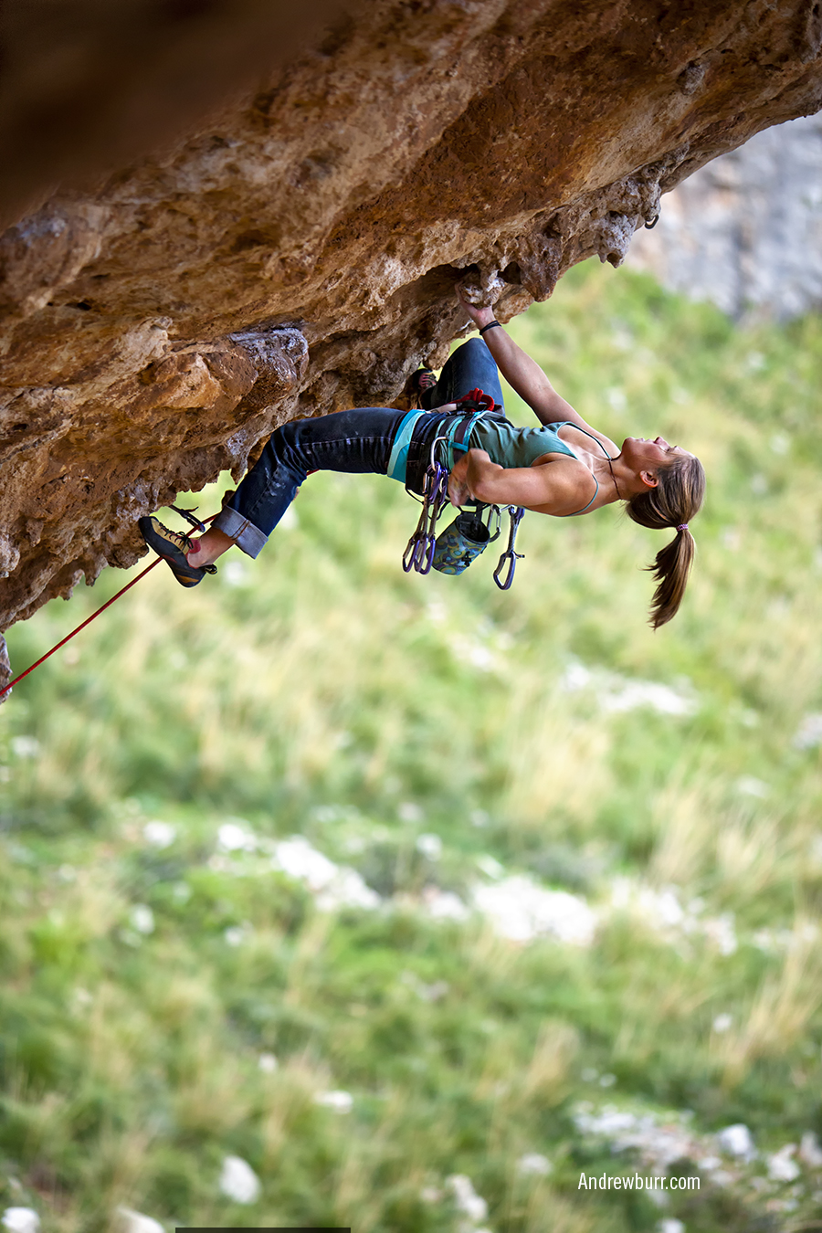 Whitney Boland, на маршруте Mi Puo Fare Accendere (8a.13c),