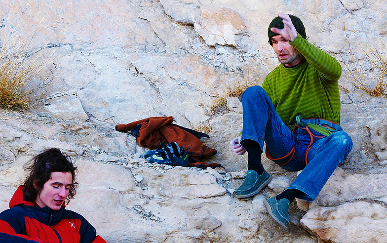 Адам Ондра (Adam Ondra) на маршруте "La Dura Dura"