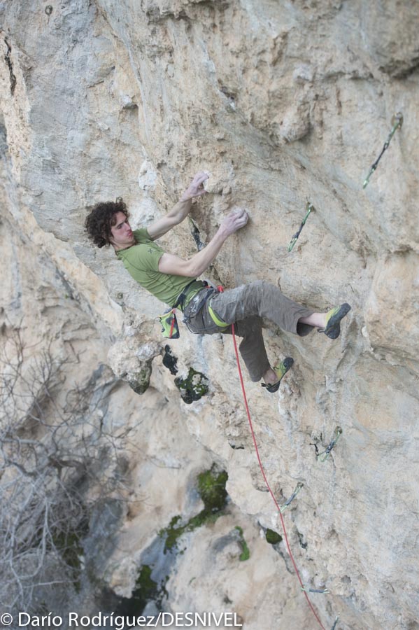  Адам Ондра (Adam Ondra) на новом проекте "Somos cromosomos"сложностью 9b+ 