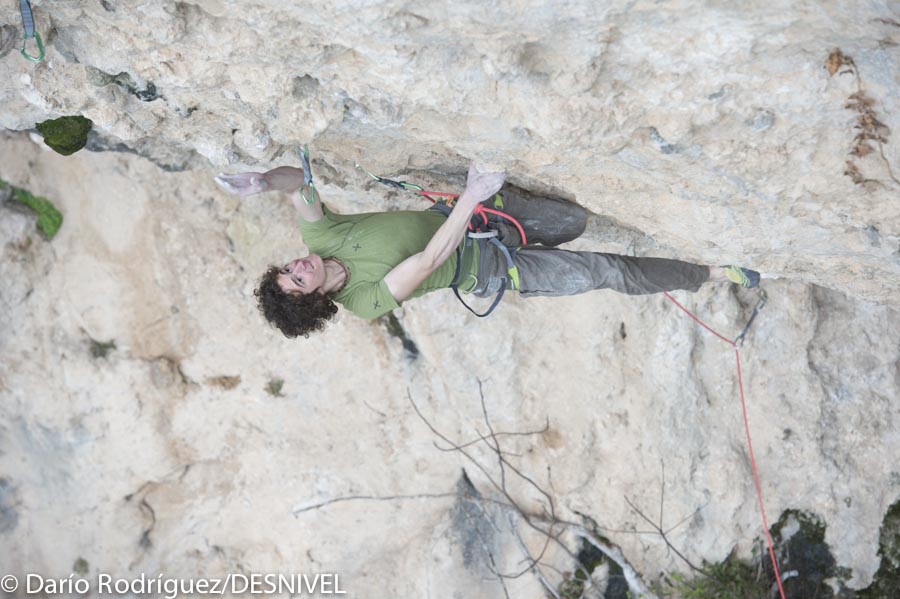  Адам Ондра (Adam Ondra) на новом проекте "Somos cromosomos"сложностью 9b+ 