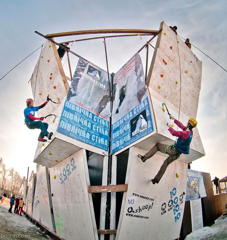 Ice Climb Fest в Киеве. Фоторепортаж