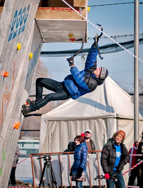 Ice Climb Fest в Киеве. Фоторепортаж