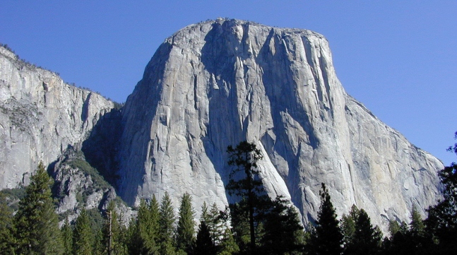 Маршрут «Нос» (The Nose) на Эль-Капитане (El Capitan).