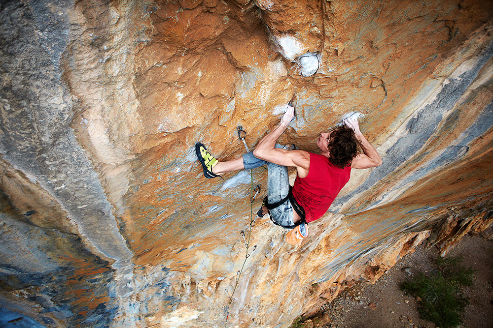 Matt Bush на маршруте "Street Fighter" (34/5.14b), Oudtshoorn, Южная Африка