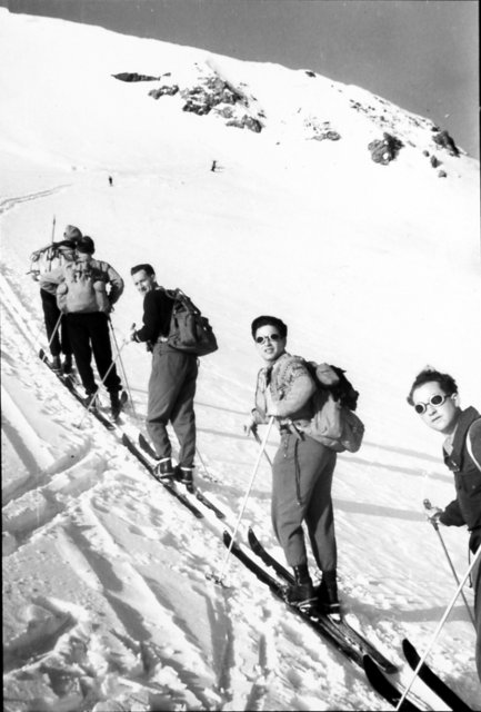 восхождение на Wildstrubel. Фото 1946 г