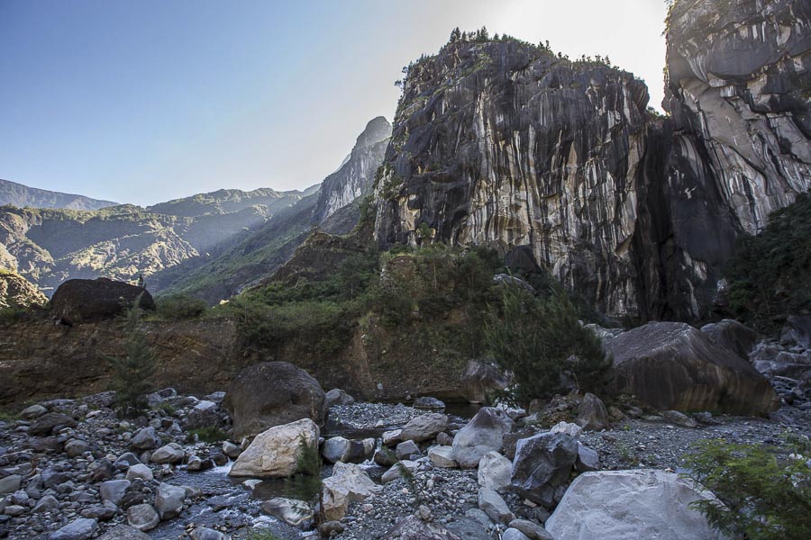 стена La Chapelle на острове Réunion