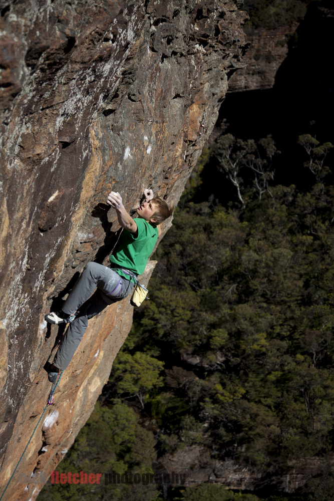 Finishing Retired Extremely Dangerous (9a). Первое восхождение