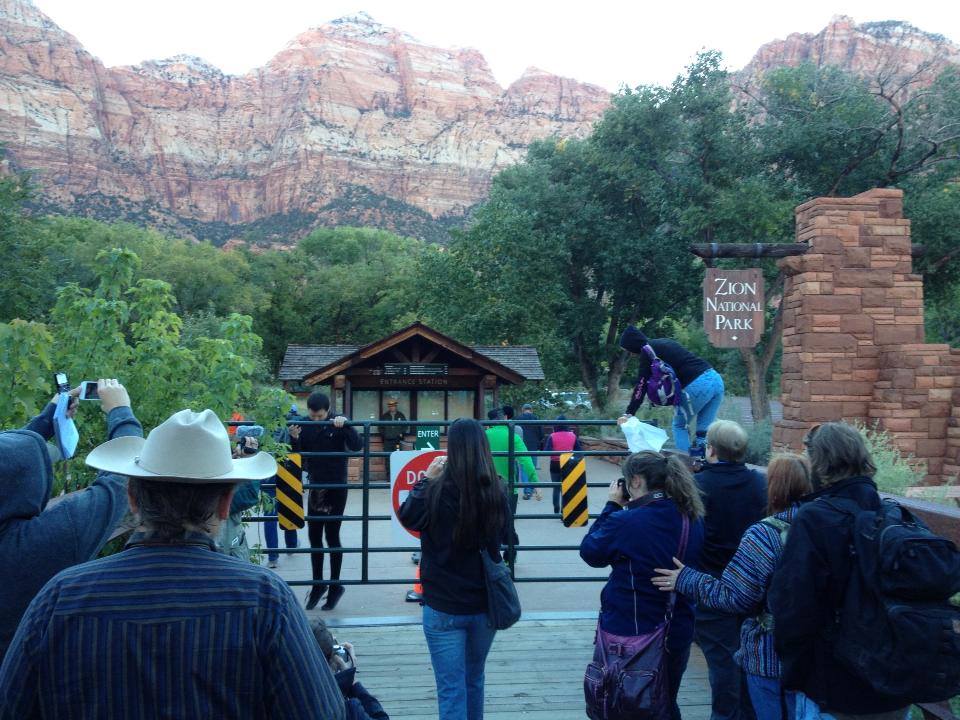 Закрытый Национальный парк Зион (Zion National Park)