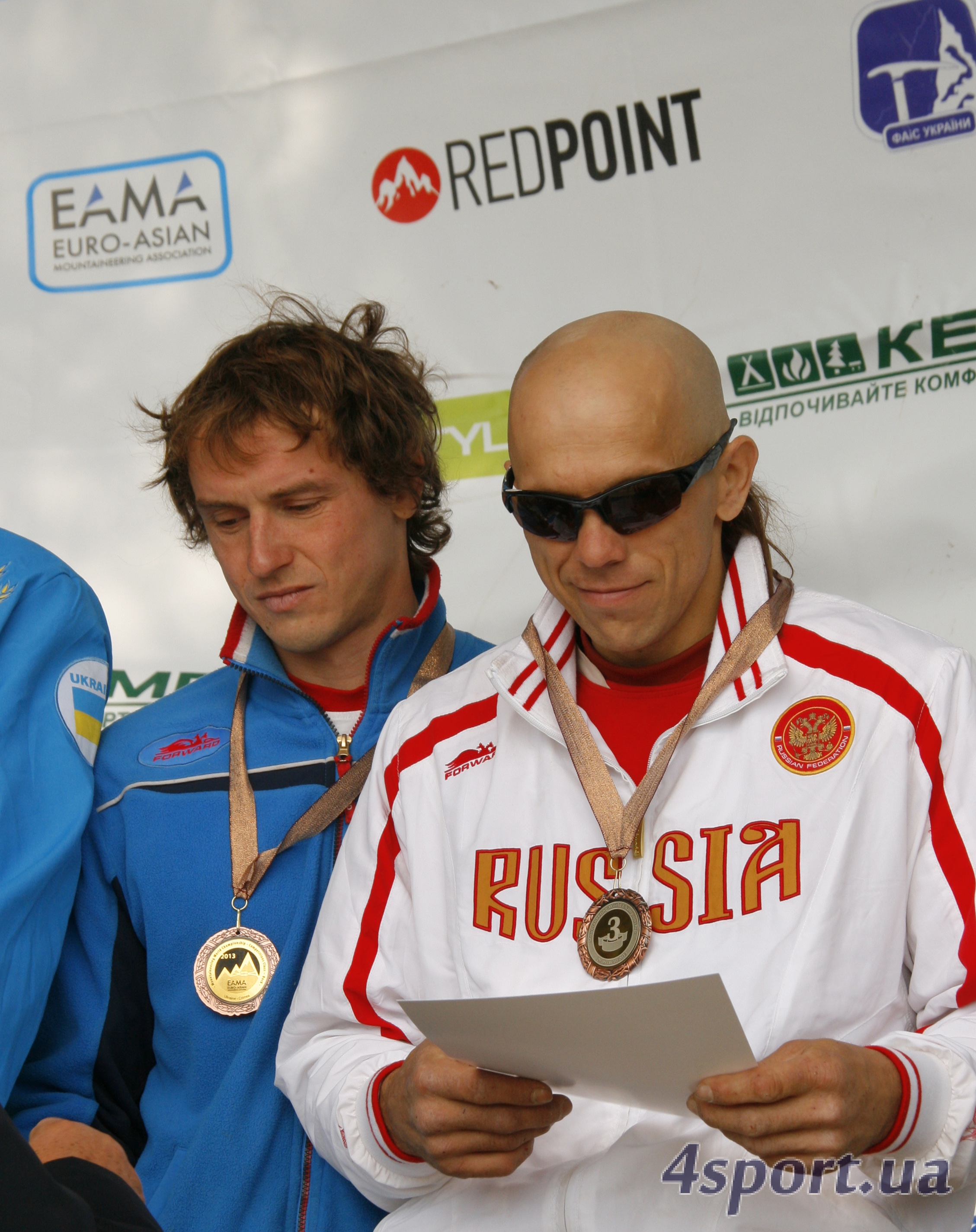 Чемпионат Мира по альпинизму в скальном классе 2013 года. Фоторепортаж с награждения победителей