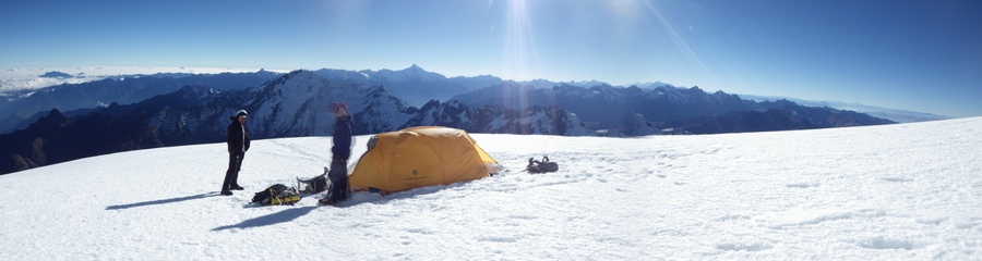 Салкантай (Salkantay, 6279 м). Высотный лагерь 