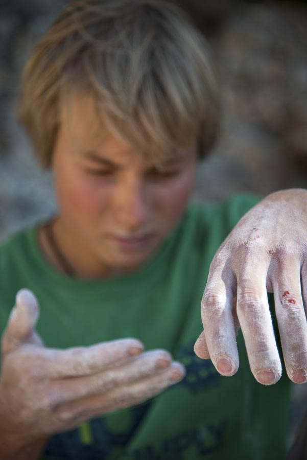 Александр Мегос (Alexander Megos) - победитель "The North Face Kalymnos Climbing Festival 2013" 