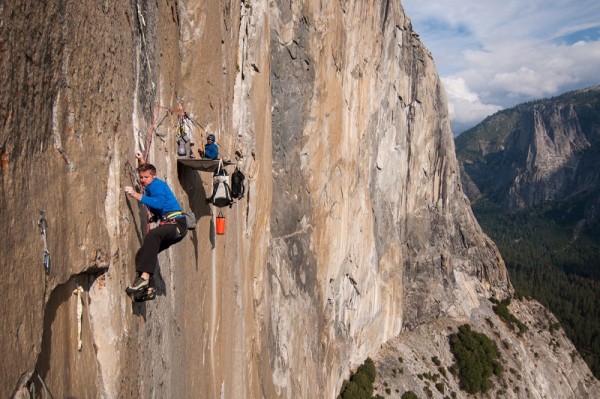  на маршруте "Dawn Wall" на Эль-Капитане