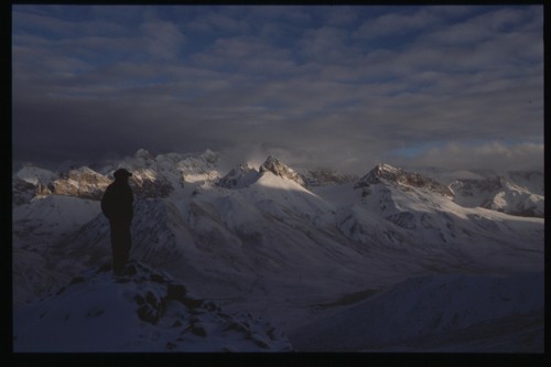 Вид с вершины Минглиг Шар (Minglig Sar peak) 