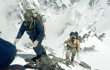 Эдмунд Хиллари (Edmund Hillary) и Тенцинг Норгей (Tenzing Norgay), май 1953 года