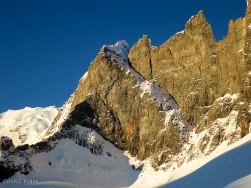  Cerro Marconi Central, маршрут La Superwhillans