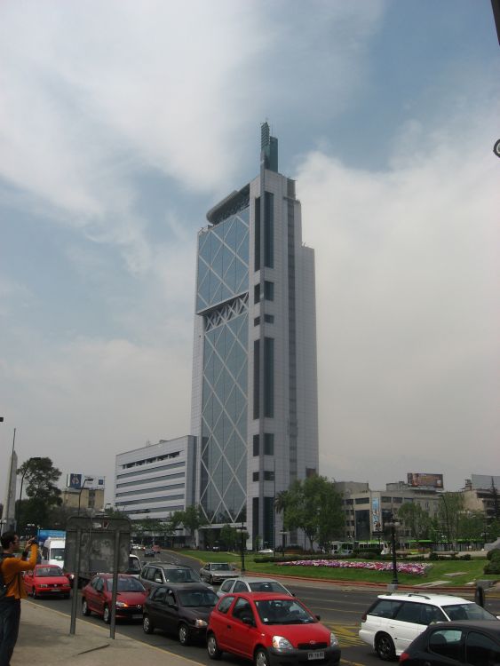 здания телефонной компании в Сантьяго, Чили (Telephonic Building in Santiago)