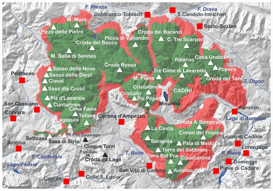 Dolomiti Settentrionali (Северные Доломиты)