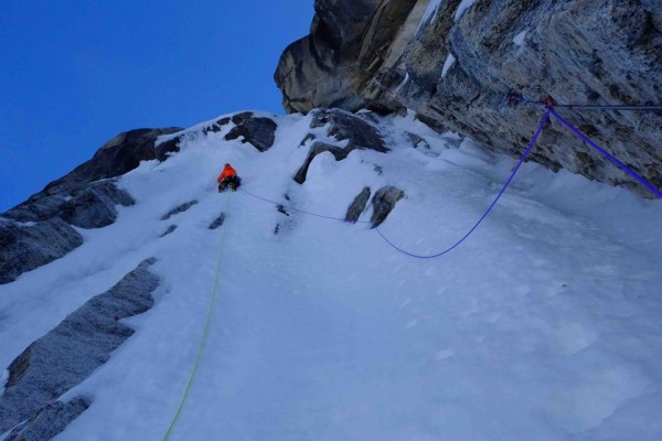 Впервые альпинисты покорили вершину Пик Пирамида (Pyramid Peak) на Аляске