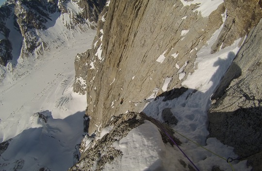 Впервые альпинисты покорили вершину Пик Пирамида (Pyramid Peak) на Аляске