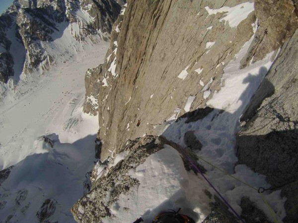 Впервые альпинисты покорили вершину Пик Пирамида (Pyramid Peak) на Аляске