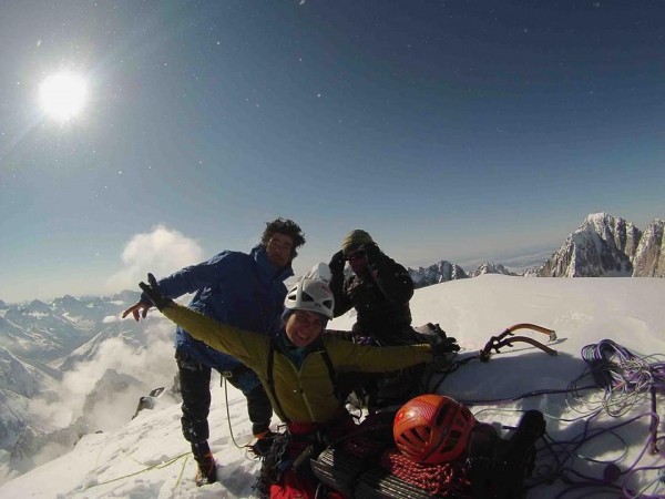 Впервые альпинисты покорили вершину Пик Пирамида (Pyramid Peak) на Аляске