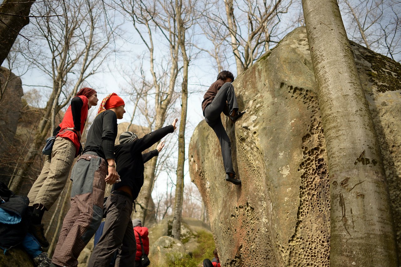 Скалы Довбуша. Боулдеринговый марафон (+ФОТО) 