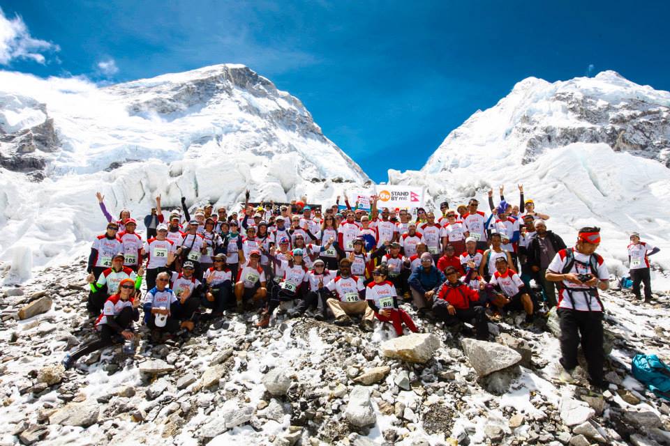 Участники Everest Extreme Ultra Marathon 