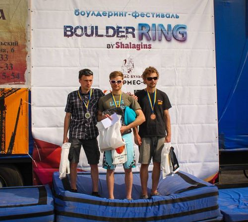 BoulderRING by Shalagins 2014. Второй этап. мужской подиум среди профи