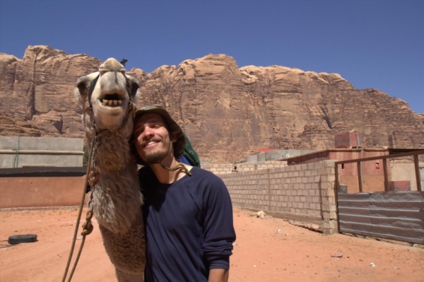 Jebel Rum, маршрут «Eye of Allah» и линия «Smile of Allah»