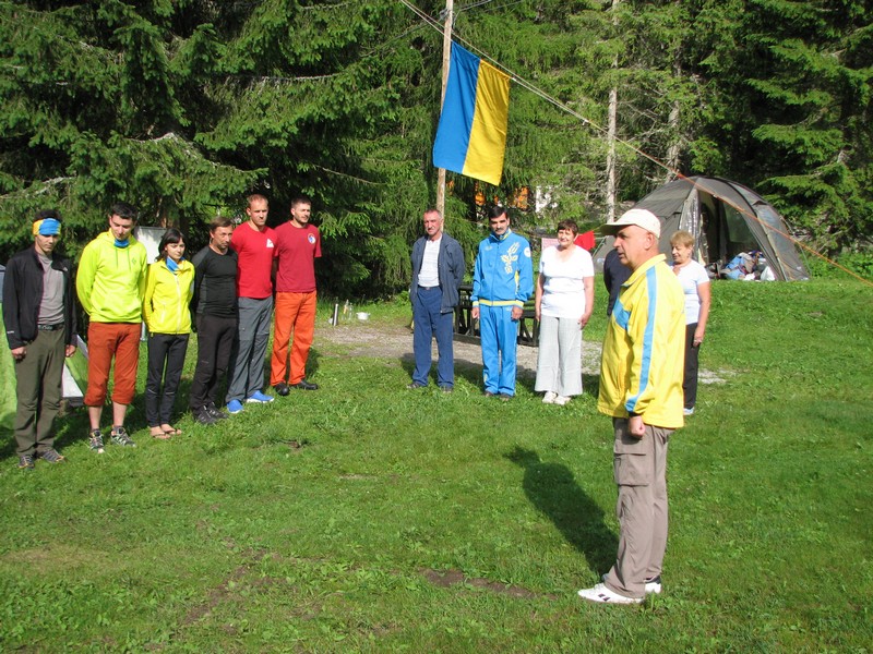 Чемпионат Украины по альпинизму в Италии