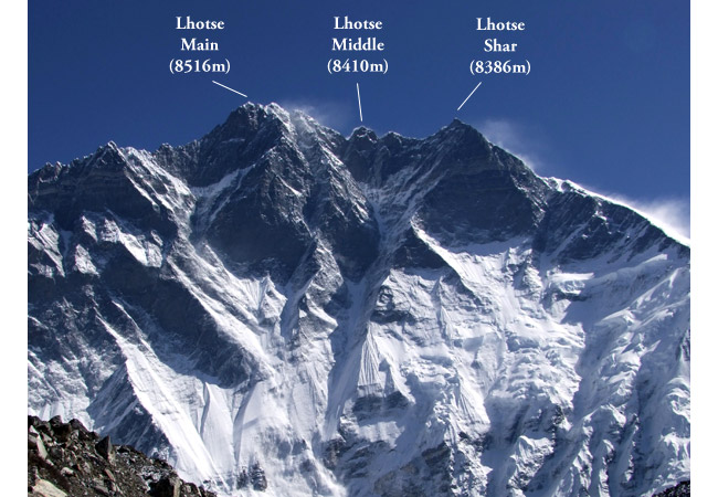 Лхоцзе (Lhotse, «Южная вершина»)