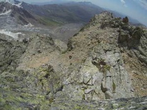 Последний участок первого скального бастиона