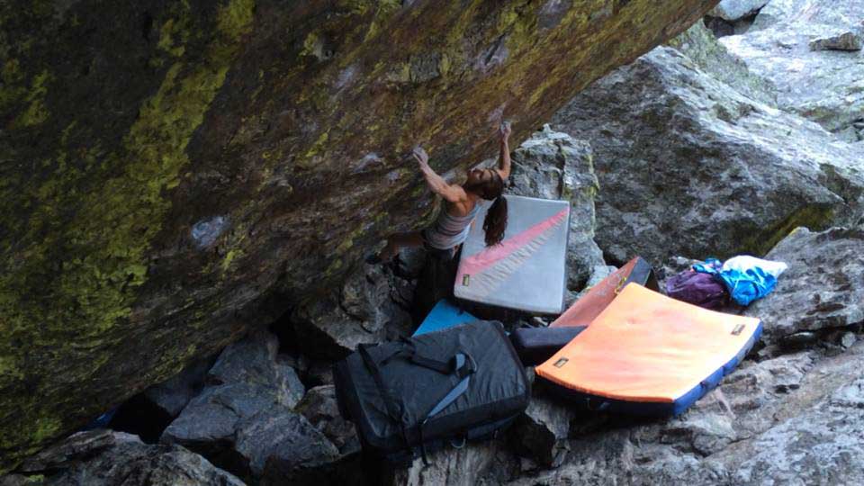  Алекс Пуччио (Alex Puccio) на маршруте "The Wheel of Chaos" 