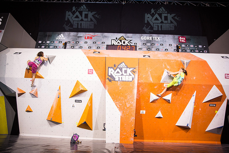 Акийо Ногучи и Мина Маркович  в дуэли Adidas Rockstars 2014 