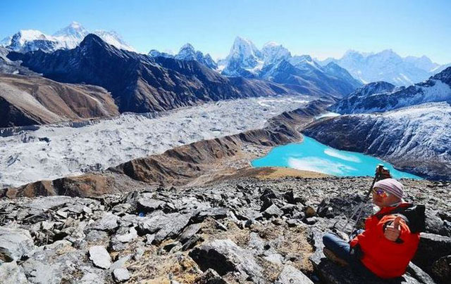 На треккинговом маршруте Гокио-Ри (Trekking in Gokyo Ri)