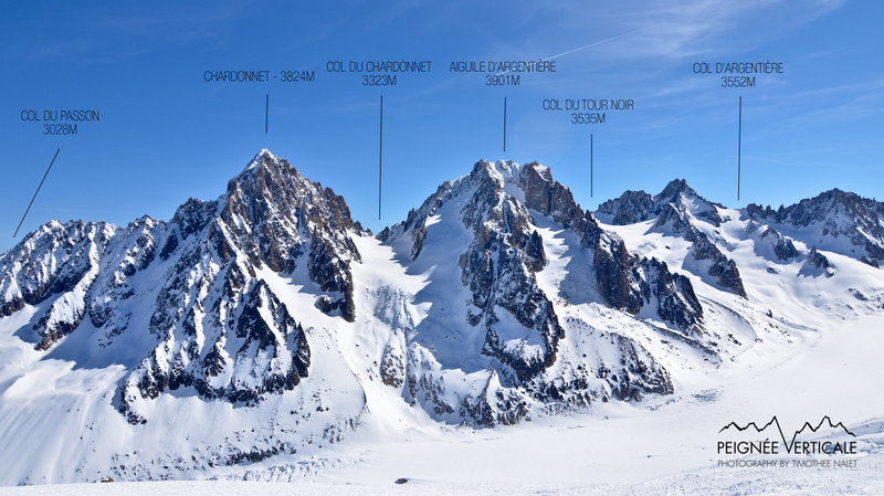  Пик дю Шардонне (Aiguille du Chardonnet) 