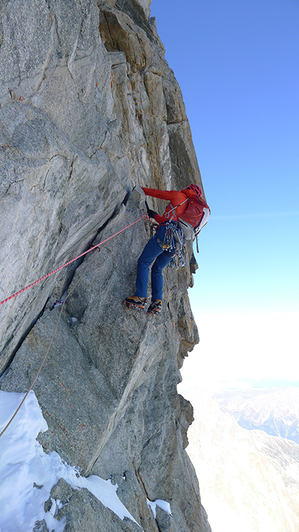 Восхождение на Гран Жорасс (Grandes Jorasses)