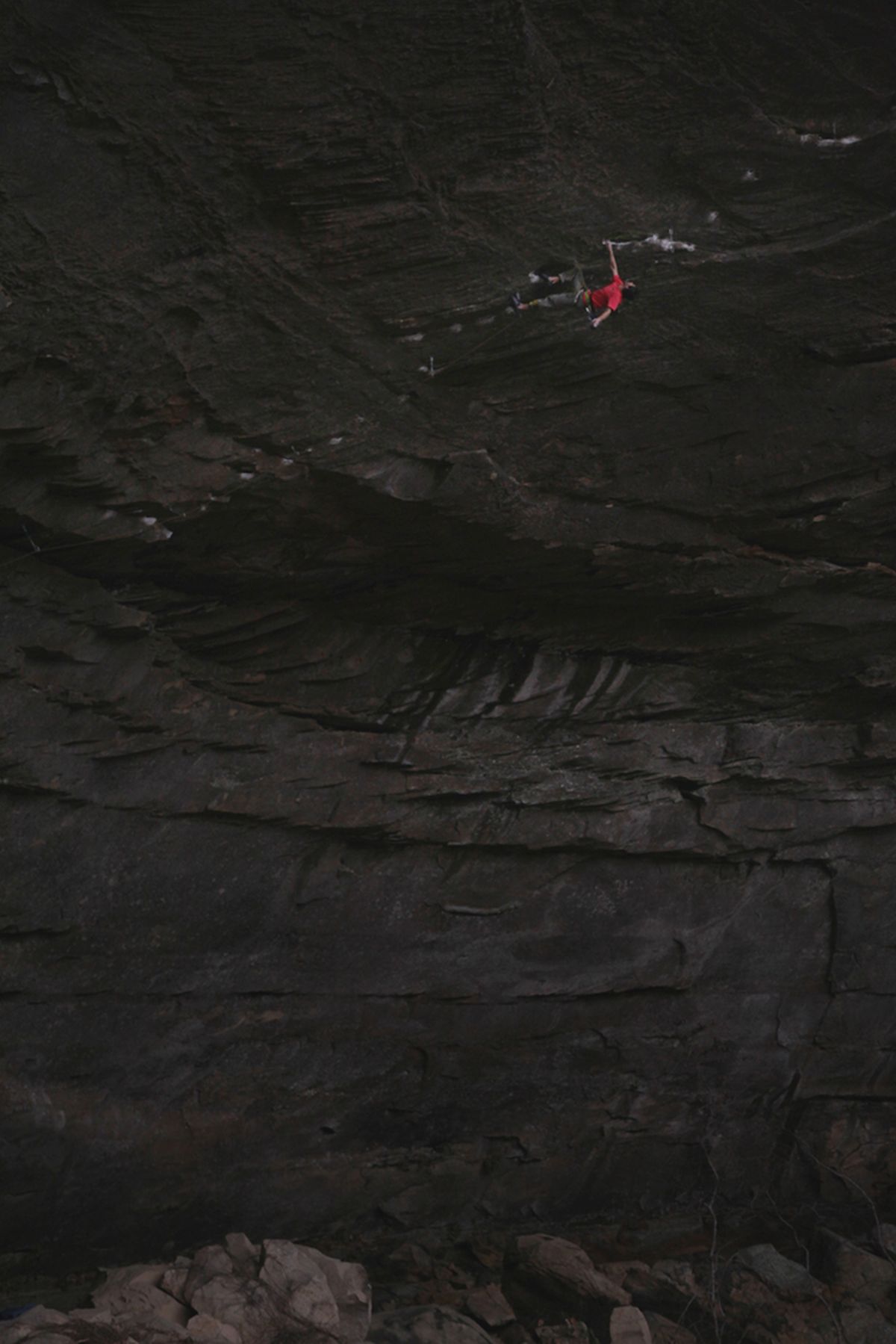 Стефано Гизольфи (Stefano Ghisolfi) в Ущелье Красной Реки (Red River Gorge) 