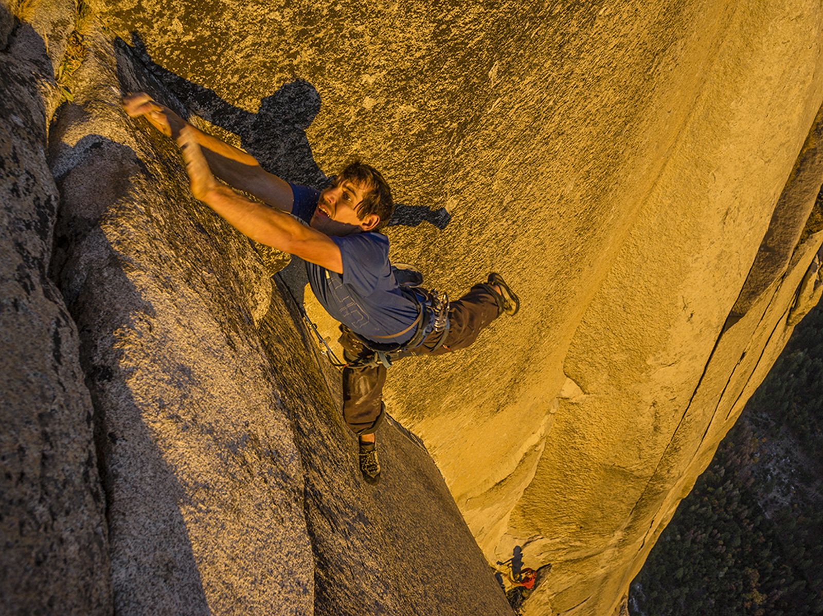  Free Climbing El Capitan, Yosemite, California Photograph by John Dickey