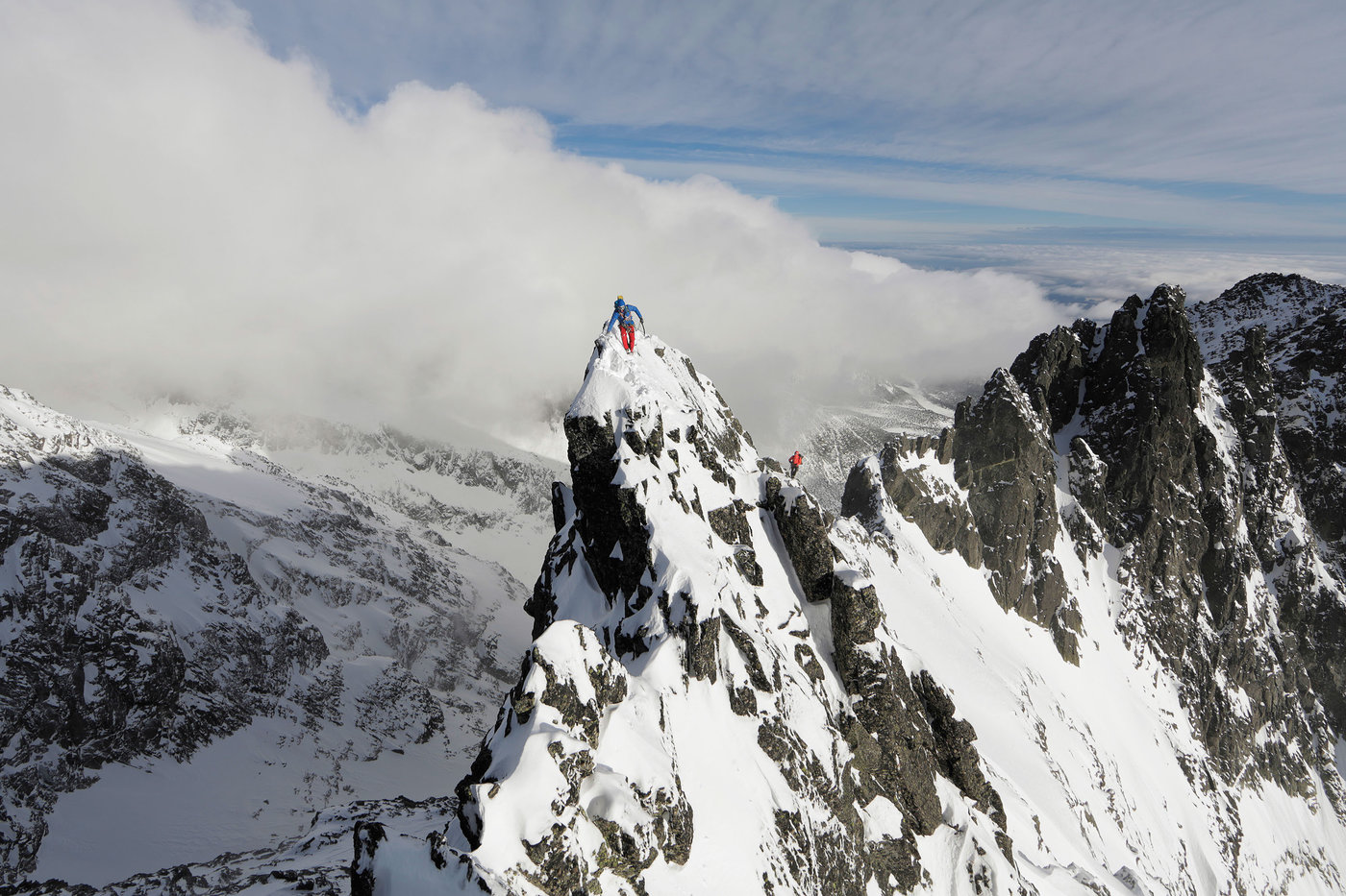 Michal Sabovčík and Adam Kadlečík on the top© Jakob Schweighofer/2014 adidas AG