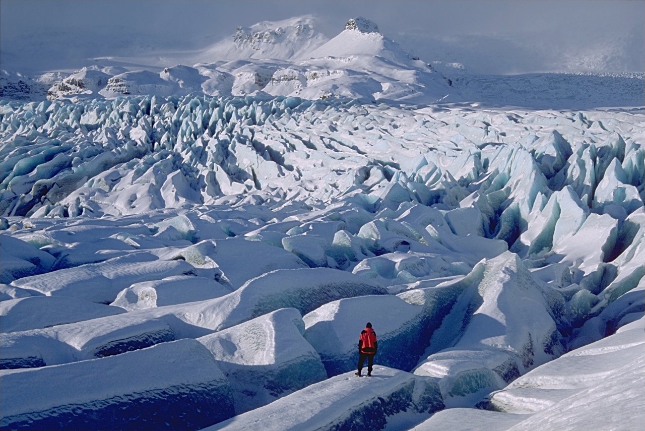 Ватнайёкюдль (Vatnajokull), Исландия. Фотография: Rob Lott/Barcroft Media