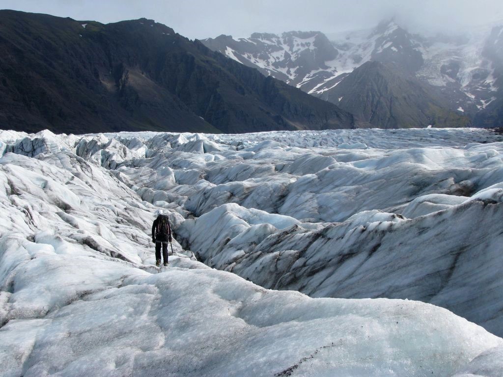 Ватнайёкюдль (Vatnajokull), Исландия. Фотография: Rob Lott/Barcroft Media