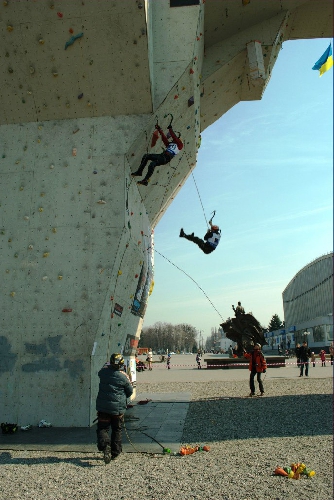 III Чемпионат Украины по ледолазанию (ФОТО)