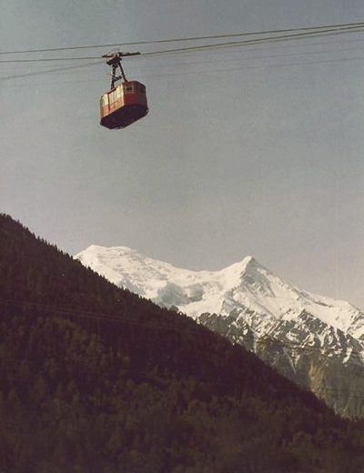 Пик Эгюй-дю-Миди (Aiguille du Midi — «полуденный пик»),, 1978 год