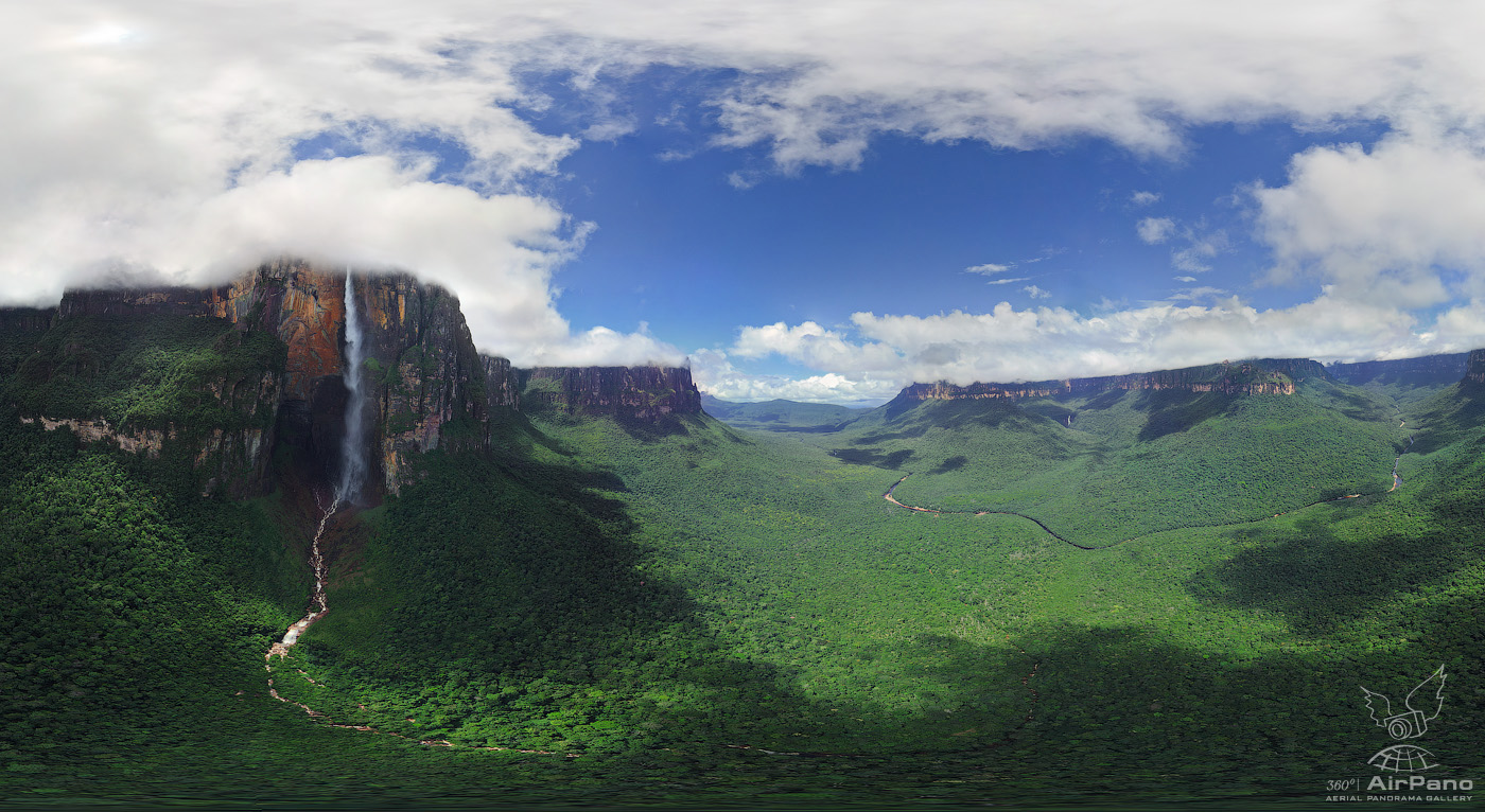 водопад Анхель (Angel Falls) - самый высокий водопад в мире