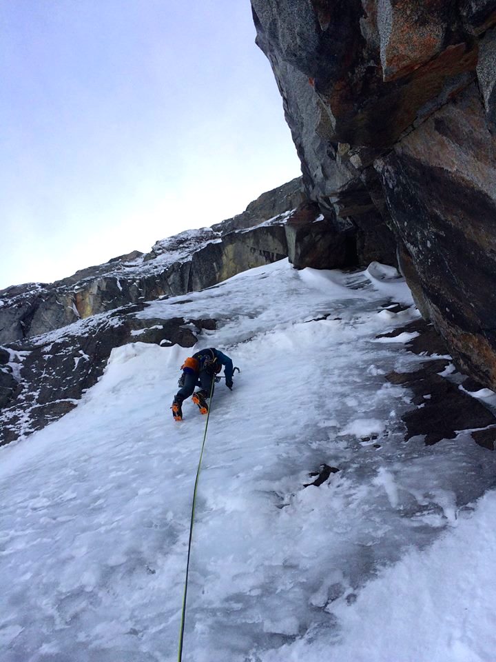 маршрут Chad Kellogg Memorial Route на вершину пика Аргонавт (Argonaut Peak)