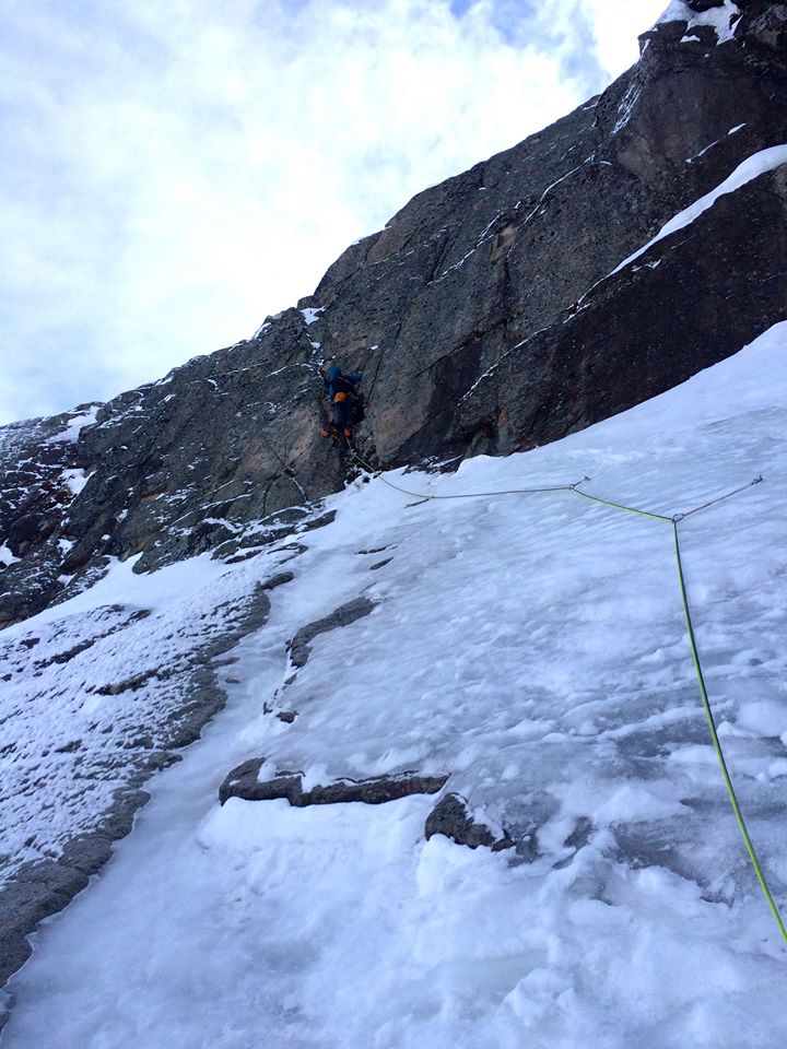 маршрут Chad Kellogg Memorial Route на вершину пика Аргонавт (Argonaut Peak)