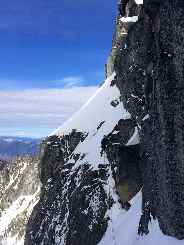 маршрут Chad Kellogg Memorial Route на вершину пика Аргонавт (Argonaut Peak)