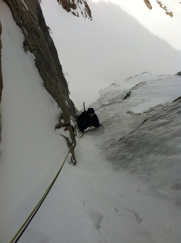 маршрут Chad Kellogg Memorial Route на вершину пика Аргонавт (Argonaut Peak)